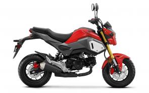 New 2019 HONDA GROM ABS CHERRY RED Getting around can suck the life out of you, or it can be the best part of your day. But one way or another, we all gotta get someplace. Why not make it fun? And the best way to do that, naturally, is on a Honda Grom.