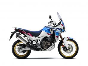 New 2018 HONDA AFRICA TWIN ADVENTURE SPORTS DCT WHITE/BLUE/RED Humans have always wondered what lies over the horizon. First we walked. Then we had horses. And now we have the best exploration tool yet: the Honda Africa Twin. Even better news? Now there’s a second option, celebrating the 30th anniversary of Honda’s original Africa Twin: the new Africa Twin Adventure Sports. Same great engine, but optimized for riders looking for more range and comfort, on and off road. You get a bigger fuel tank, more suspension travel, a larger skid plate, wider footpegs, a larger windscreen, and more. So turn your next vacation into an adventure—whether it’s a weekend or a year off. Where will that take you? On a Honda Africa Twin, anywhere you want.