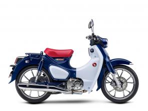 New 2019 HONDA SUPER CUB C125 ABS PEARL NILTAVA BLUE Same timeless, classic look as the original. Same off-the-chart fun factor. But totally modern when it comes to technology. The new Super Cub C125 ABS is a great choice for day-to-day transportation, or just for riding for enjoyment.