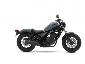 New 2019 HONDA REBEL 300 PEARL GRAY Forget all that bigger is better stuff. Sometimes light and nimble is the way to go, and that’s what we’re talking about with a Honda Rebel 300. 249214