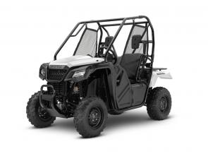 New 2019 HONDA PIONEER 500 WHITE Work or fun, the Pioneer 500 gets the job done. Even though the Pioneer 500 is trim in size, it’s still a giant in terms of what it can accomplish. 248963