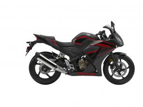 New 2018 HONDA CBR300R MATTE BLACK METALLIC Whether this is your first bike or you have a garage full of them, Honda’s CBR300R is a blast to ride. Its single-cylinder engine offers excellent fuel efficiency, and is narrow so it’s easier to sit on the bike and get your feet on the ground. It has capable power and it’s one of the most maneuverable bikes we’ve ever designed. In town, the CB300R is plenty of fun–but where it really comes alive is twisty roads that make the most of its light weight and nimble design. 246648