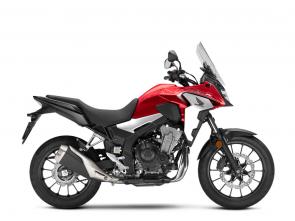 New 2019 HONDA CB500X ABS GRAND PRIX RED The Honda CB500X is just the right size for real-world adventures. Light and powerful, it’s equally comfortable on winding roads and urban commutes.