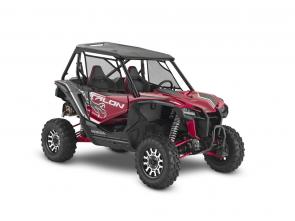New 2019 HONDA TALON 1000X PEARL RED/METALLIC GREY The Talon 1000X is 64 inches wide and has an 87.6-inch wheelbase. It also uses a three-link rear suspension, which makes it a natural for owners who prioritize maneuverability and quick handling. Since nobody knows better than you where you like to ride, why not check them out then make your pick. Either way, you really cant go wrong when you choose a Honda Talon.