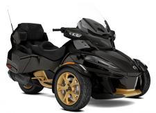 New 2018 CAN-AM SPYDER RT LIMITED 10TH ANNIVERSARY (SE6) JET BLACK METALLIC Storage: 41 gal (155 L)
Adjustable Rear Air Suspension
Navigation
Fog Lamps and Accent Lights