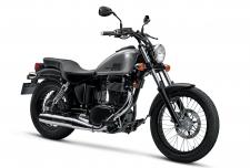 New 2019 SUZUKI BOULEVARD S40 GRAY The Suzuki Boulevard S40 takes a timeless single cylinder design, with a blacked out treatment, and adds a shot of advanced Suzuki technology.