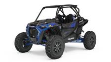 New 2019 POLARIS RZR XP TURBO S POLARIS BLUE Dominate any off road landscape and fear no terrain. RZR Turbos set the benchmark for off road supremacy.