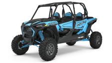 New 2020 POLARIS RZR XP 4 1000 SKY BLUE These models now cut more aggressively and come equipped with a streamlined cockpit to conquer any terrain.