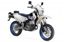New 2019 SUZUKI DR-Z400SM WHITE BLUE This bike brings off-road soul and fun to paved roads. Its not uncommon to take the SuperMoto down a twisty forest road, around tight canyon corners, or through commuter traffic.
