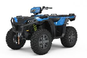 PRE SALE ONLY--
Built for those that need more - the Sportsman 850 Ultimate Trail is an exclusive limited edition with a multitude of factory-installed features to make it the most trail-capable machine, straight from the showroom floor. Built off of the 2020 Ultimate Trail package, this machine comes standard with a 3,500 LB Polaris HD synthetic winch, an Ultimate Series Front Bumper, dual arched A-Arms, 27 Duro Tires, a Bluetooth Gauge, premium Cut & Sew seating, and more.     
�	LED POD & Lower Lighting - Ride like its day, even when its not with LED POD and lower lighting on the 850 Ultimate Trail. Featuring bright LED beams with LED accents, these lights will brighten up the area in front of you, keeping the ride going no matter the time of day. 
�	Unique Colors and Graphics - This machine is for those that need more, and that doesnt just include accessories. Show off on the trail with exclusive colors and graphics specific to the 850 Ultimate Trail.     
