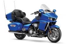 New 2020 YAMAHA STAR VENTURE IMPACT BLUE This top‑of‑the‑line transcontinental tourer combines emotional V‑Twin performance with cutting‑edge comfort and technology.
