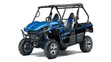 New 2018 KAWASAKI TERYX LE CANDY PLASMA BLUE Known for its legendary V-twin power and versatility, the Kawasaki Teryx side x side is ready to tackle the toughest of obstacles. Built with Kawasaki Heavy Industries Ltd. (KHI) strength and backed by the Kawasaki STRONG 3-Year Limited Warranty, the Teryx is the ultimate off-road adventure partner.
