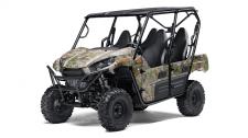 New 2018 KAWASAKI TERYX4 CAMO REALTREE XTRA GREEN CAMO Eager for action, the Kawasaki Teryx4 side x side is built to dominate the most demanding trails. With the perfect combination of rugged sport performance and useful capability, the Teryx4 is up for a variety of challenges. Backed by the strength of Kawasaki Heavy Industries, Ltd. (KHI) and the Kawasaki STRONG 3-Year Limited Warranty, the Teryx4 is a versatile side x side that you can depend on.