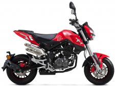 New 2019 BENELLI TNT135 RED Single-cylinder, 4-stroke, Oil-cooled, 4-valve, SOHC, Double-spark - 5-speed - Available in Red, Black, and White.