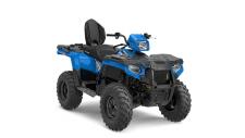 New 2019 POLARIS SPORTSMAN TOURING 570 EPS VELOCITY BLUE Home to the best selling Automatic 4×4 ATV of all time — with legendary ride and handling, the Sportmsan ATV gets you through the toughest trails and the biggest jobs. The Sportsman is designed to withstand anything, from the farm yard to the pastures to the trails, with its hardest working features.
