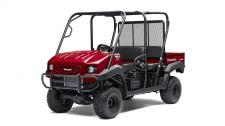 New 2019 KAWASAKI MULE 4010 TRANS4X4 DARK ROYAL RED THE MULE 4010 TRANS4X4 SIDE X SIDE IS A VERSATILE MID-SIZE TWO- TO FOUR-PASSENGER WORKHORSE THAT’S CAPABLE OF PUTTING IN A HARD DAY OF WORK AS WELL AS TOURING AROUND THE PROPERTY.