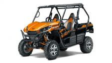 New 2019 KAWASAKI TERYX LE CANDY STEEL FURNACE ORANGE Known for its legendary V-twin power and versatility, the Kawasaki Teryx side x side is ready to tackle the toughest of obstacles. Built with Kawasaki Heavy Industries Ltd. (KHI) strength and backed by the Kawasaki STRONG 3-Year Limited Warranty, the Teryx is the ultimate off-road adventure partner.