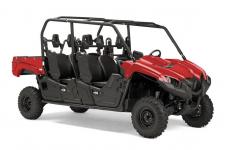 New 2018 YAMAHA VIKING VI EPS RED With its true six‑passenger cabin, the Viking VI EPS can tackle tough chores, go on rigorous Real World hunts or explore the toughest terrain.