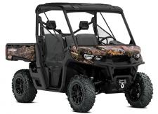 New 2018 CAN-AM DEFENDER XT HD8 MOSSY OAK BREAK-UP COUNTRY CAMO Equipped with many factory-installed accessories including 27-in (68.6 cm) Maxxis Bighorn 2.0 tires, 14-in (35.6 cm) wheels, Dynamic Power Steering, roof and much more.