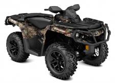 New 2018 CAN-AM OUTLANDER XT 650 MOSSY OAK BREAK-UP COUNTRY CAMO Expand your off-road capabilities with added features – and added value. Well equipped with Tri-Mode Dynamic Power Steering (DPS), a 3,000-lb (1361 kg) winch, and heavy-duty front and rear bumpers.