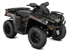 New 2018 CAN-AM OUTLANDER XT 570 PURE MAGNESIUM METALLIC Expand your off-road capabilities with added features – and added value. Get equipped with Tri-Mode Dynamic Power Steering (DPS), a 3,000-lb (1361 kg) winch, and heavy-duty front and rear bumpers.