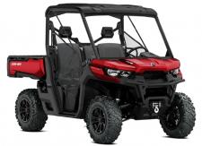 New 2018 CAN-AM DEFENDER XT HD10 INTENSE RED Equipped with many factory-installed accessories including 27-in (68.6 cm) Maxxis Bighorn 2.0 tires, 14-in (35.6 cm) wheels, Dynamic Power Steering, roof and much more.
