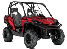 New 2018 CAN-AM COMMANDER XT 1000R INTENSE RED Loaded with features and technology that take value to a new level, the Commander XT is built with best-in-class power, a versatile dual-level cargo box, and rider-focused features perfect for the job site or the trails.