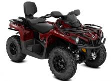 New 2018 CAN-AM OUTLANDER MAX XT 570 INTENSE RED Expand your off-road capabilities with added features – and added value. Get equipped with Tri-Mode Dynamic Power Steering (DPS), a 3,000-lb (1361 kg) winch, and heavy-duty front and rear bumpers.