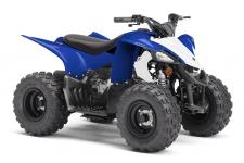 New 2020 YAMAHA YFZ50 TEAM YAMAHA BLUE Boasting electric start, automatic transmission, and parental controls, this model is perfect for riders 6‑years‑old and up.