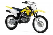 New 2019 SUZUKI DR-125L YELLOW Here comes the 2019 DR-Z125L to make sure young and smaller stature riders can tackle the dirt. Larger 19-inch front and 16-inch rear tires, as well as a front disc brake, deliver big bike performance to a size-appropriate motorcycle