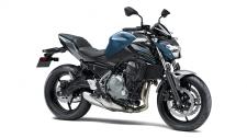 New 2019 KAWASAKI Z650 STORMCLOUD BLUE/PEARL STORM GRAY/METALLIC FLAT SPARK BLACK Aggressive, supernaked Z styling comes to life in an ideal blend of sporty performance and everyday versatility.