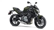 New 2018 KAWASAKI Z650 ABS METALLIC MATTE COVERT GREEN/METALLIC FLAT SPARK BLACK Aggressive, supernaked Z styling comes to life in an ideal blend of sporty performance and everyday versatility. Featuring a lightweight chassis that contributes to its overall light weight* and a strong, torquey engine at its core, the Z650 naked sportbike is a compact middleweight unlike any other. With each ride, smooth power and nimble handling make the Z650 incredibly fun and easy.