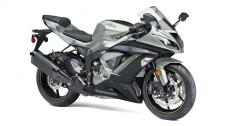 New 2018 KAWASAKI NINJA ZX-6R METALLIC MATTE FUSION SILVER/METALLIC FLAT SPARK BLACK World Supersport championship technology comes to the middleweight classwith the Ninja® ZX™-6R.
636cc inline-four engine offers racetrack-ready power yet extremely flexible delivery on the street
3-mode KTRC traction control tuned to cover a wide-range of riding situations and conditions
Showa Separate Function Fork Big Piston (SFF-BP) offers broad adjustability and progressive damping
FCC clutch with assist and slipper functions offers light clutch pull and minimizes wheel chatter caused by aggressive downshifting
Kawasaki Intelligent anti-lock Brake System (KIBS) ABS with monobloc calipers assists braking under certain conditions