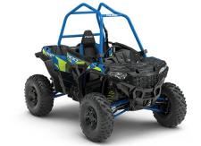 New 2018 POLARIS ACE 900 XC VELOCITY BLUE The ACE 900 XC is the ultimate single-seat off-road adventure machine. Featuring a powerful 78 HP ProStar 900 EFI Engine and the premium XC trail performance package, youll dominate the trails like never before.
Long Travel Front & Rear Suspension
Walker Evans Compression Adjustable Needle Shocks
27 GBC Commander Tires
Industry 1st Digital Gauge with Bluetooth® Connectivity
Variable Assist Electronic Power Steering (EPS)
Close Ratio Steering
Quick Access 1/4 Doors
Automotive Style Paint
Custom Graphics Package
Custom Cut and Sew High Back Bucket Seat
Performance Tilt Steering Wheel