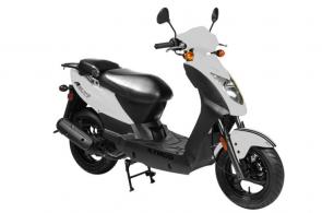New 2020 KYMCO AGILITY 50 WHITE The most affordable KYMCO scooter in the USA. Popular with anyone needing a reliable, high fuel-efficiency model. Loaded with features, this sporty vehicle is a versatile and comfortable ride.