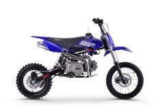 New 2019 SSR SRN125SEMI BLUE The SSR SR125-SEMI is a great beginner bike for someone who wants to experience the trill of off-road riding without having to worry about stalling the motorcycle. This bike comes with a 4-speed semi automatic transmission meaning that all you have to do is put it in gear and go. Come to a stop in a gear and it will not stall. Great for practicing until you learn a manual transmission.
