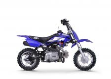 New 2019 SSR SRN70AUTO BLUE The SSR SRN70-AUTO is the ultimate beginner bike for young children who want to experience the trill of off-road riding without having to worry about gears or stalling. This bike comes with a full automatic transmission meaning that all you have to do is turn it on and go. With an electronic starter, no need for kick starting either. Great for kids not ready to move on to a manual bike but want something faster than a CRF50.