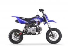 New 2019 SSR SRN110SEMI BLUE The SSR SR110-SEMI is a great pit bike for younger kids with a bit more experience and want a have outgrown their CRF50. It comes with a semi automatic transmission meaning all you have to do is put in gear and go. No worrying about a clutch lever or stalling on this bike.