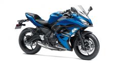 New 2018 KAWASAKI NINJA 650 CANDY PLASMA BLUE/EBONY Strong power and nimble handling highlight the
Ninja® 650 motorcycle. Exciting and easy to ride with sporty performance and aggressive styling, the modern Ninja 650 stays true to its Ninja roots. Rounding out the package, a comfortable and adaptable upright riding position makes the Ninja 650 an exceptional everyday ride.