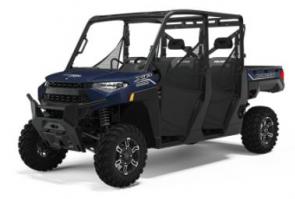 Ride Command Package
Plan, track, and share your rides with the industry-exclusive Ride Command technology, featuring GPS mapping and vehicle to vehicle communication. Ride into the night with ALL NEW bold and refined LED headlights.

KING OF THE CATEGORY
With an unmatched combination of power, comfort and brute strength, RANGER CREW XP 1000 finishes the biggest jobs, rides the toughest trails and outlasts the longest days.
Pull more with class-leading towing capacity
Confidence delivered with a 30% stronger front drive
All New! 14 aluminum wheels offer strength and style
All New! Bold & Refined LED headlights on select models

