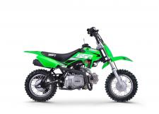 New 2019 SSR SRN70AUTO GREEN The SSR SRN70-AUTO is the ultimate beginner bike for young children who want to experience the trill of off-road riding without having to worry about gears or stalling. This bike comes with a full automatic transmission meaning that all you have to do is turn it on and go. With an electronic starter, no need for kick starting either. Great for kids not ready to move on to a manual bike but want something faster than a CRF50.