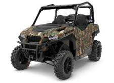 New 2018 POLARIS GENERAL 1000 EPS HUNTER EDITION POLARIS PURSUIT CAMO Any Task. Any Trail. The GENERAL™ 1000 EPS gives you versatility and power for any task and any trail, offering the hard-working heart of a RANGER® and the performance of a RZR®. With class-leading power and rugged features, youll be ready go where you want to go, get done what needs to get done, and dominate the off-road in the industrys best-selling crossover SxS. Hunter Model Features:
Polaris Pursuit Camo
Polaris HD 4,500 lb. Winch
Lock & Ride® Dual Gun Scabbard
Sport Low Profile Front Bumper
Polaris Gun Boots (Qty 2)