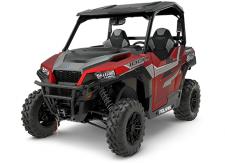 New 2018 POLARIS GENERAL 1000 EPS RIDE COMMAND EDITION MATTE SUNSET RED Any Task. Any Trail. The GENERAL™ 1000 EPS gives you versatility and power for any task and any trail, offering the hard-working heart of a RANGER® and the performance of a RZR®. With class-leading power and rugged features, youll be ready go where you want to go, get done what needs to get done, and dominate the off-road in the industrys best-selling crossover SxS. Ride Command Model Features:
RIDE COMMAND 7” Display
Group Ride (Via free RIDE COMMAND Mobile App)
MTX Premium 8 Speaker Audio
Front and Rear Wired Cameras
Bluetooth and USB Smartphone Connectivity
Integrated GoPro Control (GoPro not included)
Fox Podium® 2.0 QS3 Shocks
AM/FM & Weather Radio
In-vehicle Communications Capable (Via Display with Optional Accessory Headsets)
Ride Stat Tracking & Sharing (Via free RIDE COMMAND Mobile App)
Built-In GPS
Front Bumper and Winch
