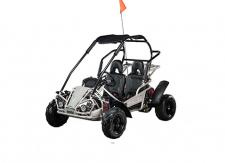 New 2018 HAMMERHEAD MUDHEAD 208R SILVER The Hammerhead MudHead 208R, a size up from the Torpedo, is our newest addition to the youth segment and now available in six colors. The MudHead 208R comes equipped with reverse and a 208cc (6.5 HP) LCT electric-start engine utilizing a manual choke for all-weather starting. Other standard features include an adjustable driver’s seat, LED headlights, and a throttle governor.