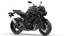 New 2019 YAMAHA MT-10 MATTE RAVEN BLACK The MT-10 displays raw aggression from every angle, with upright ergonomics that perfectly balance sport riding feedback and relaxed comfort.