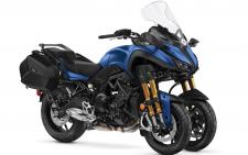 New 2019 YAMAHA NIKEN GT MATTE PHANTOM BLUE Fitted with a range of touring equipment, this Leaning Multi‑Wheeler brings added long distance functionality and comfort.