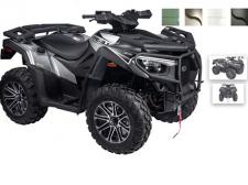 New 2019 KYMCO MXU 700 LE PRIME EURO The MXU 700 LE Prime EURO provides an upgraded Prime accessory package from the feature-rich MXU 700 LE EPS EURO. The new front bumper gives a sportier appearance while protecting the body of the ATV. Integrated handguards and Elka shocks make this one of the most versatile and comfortable rides. KYMCO is also adding new Euro Series safety features to further protect the riders and their belongings. An extra safe combined braking system and, anti-theft lock for the steering. (Available in Silver/Black, Matte Green/Matte Black, White/Orange, Matte Black/Black, Green/Matte Black)