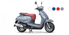 New 2018 KYMCO LIKE 150I The all-new KYMCO Like 150i ABS is a stunning, highly modern scooter with futuristic-retro styling. The Like 150i ABS sports a combination of modern features and performance value that’s unprecedented in a light-weight scooter. Capable of speeds worthy of any urban setting, the Like 150i ABS can be confidently ridden on any full-access highway, or bridge crossing, complemented by the ease of a twist-and-go automatic transmission, and stable yet super-light steering. The cutting-edge Bosh 9.1 M ABS front and rear brakes feature a class-leading miniature trigger-sensor weighting a mere 1.54 lbs., that providing the maximum braking that’s restricted only by the laws of physics. The Like 150i ABS’s modern four valve 149cc engine hands out a rating of 85 mpg. Available in Gray, Red, Pearly White, Blue Metallic.
This item may not be available immediately in dealer stock. Some items may need to be ordered. See terms for details. 11189