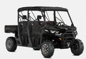 BUILT FOR HIGHER GROUND. The ultimate Defender MAX, upgraded from top to bottom: 6-person seating, industry-leading Rotax HD10 engine, unique interior trim—and tons of factory extras.