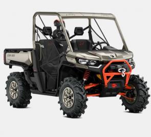 FORCE OF NATURE. Torture-tested to dominate changeable conditions, this workhorse is mud-ready from winch to tail, including snorkeled intakes and 15 in. (38.1 cm) of ground clearance.